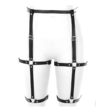 Reverend Bondage Gothic Harness - Alternative Gothic Dark Wear | Embrace Dark Aesthetic Men & Women Gothic Clothing