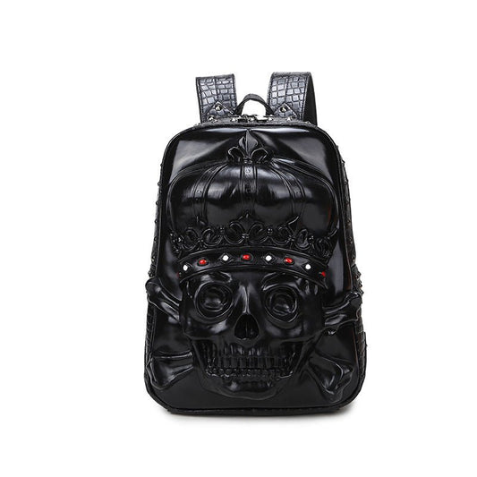 Personality Skull Creative Punk Backpack For Women - Alternative Gothic Dark Wear | Embrace Dark Aesthetic Men & Women Gothic Clothing