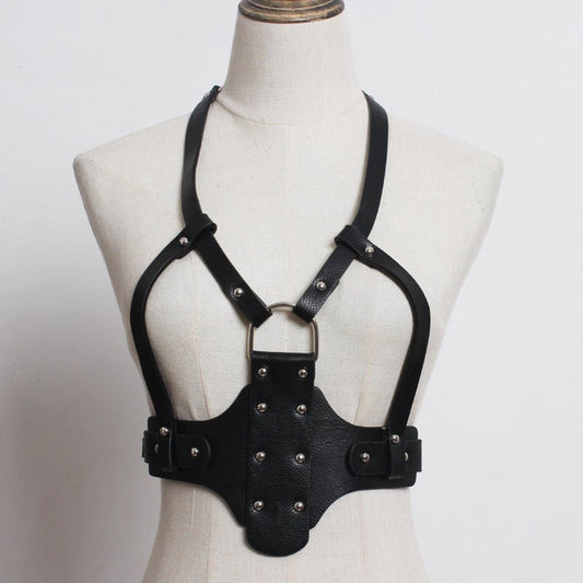 Punk Harajuku Harness Waistband Belt Jewelry - Alternative Gothic Dark Wear | Embrace Dark Aesthetic Men & Women Gothic Clothing