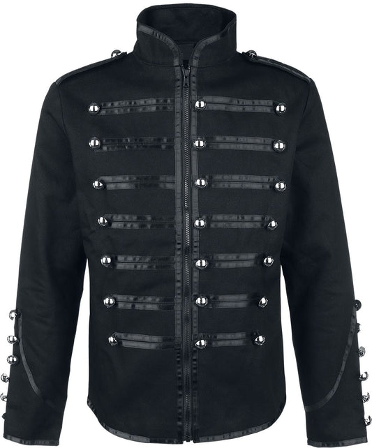 Gothic Military Drummer Parade Jacket