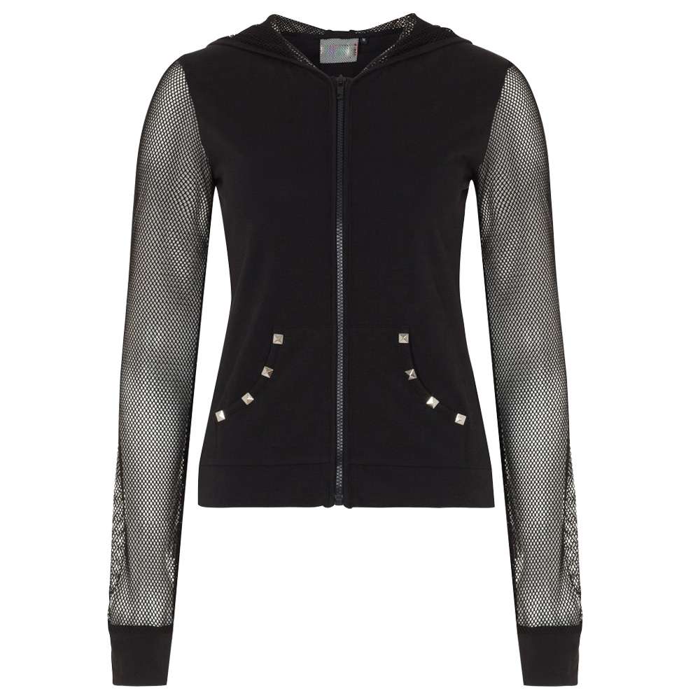 Women Nasty Net Mesh Hoodie Women Nasty Net Mesh Hoodie