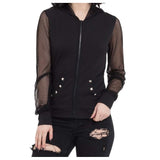Women Nasty Net Mesh Hoodie Women Nasty Net Mesh Hoodie