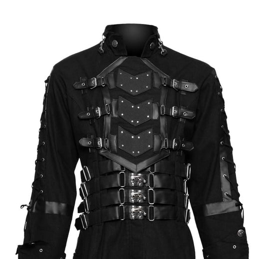 Men’s Dark Hellraiser Pinhead Gothic Coat