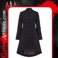 Women Gothic Coats - Alternative Gothic Dark Wear | Embrace Dark Aesthetic Men & Women Gothic Clothing