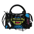 New Graffiti Personality Tassel Small Crowd Handbag Women