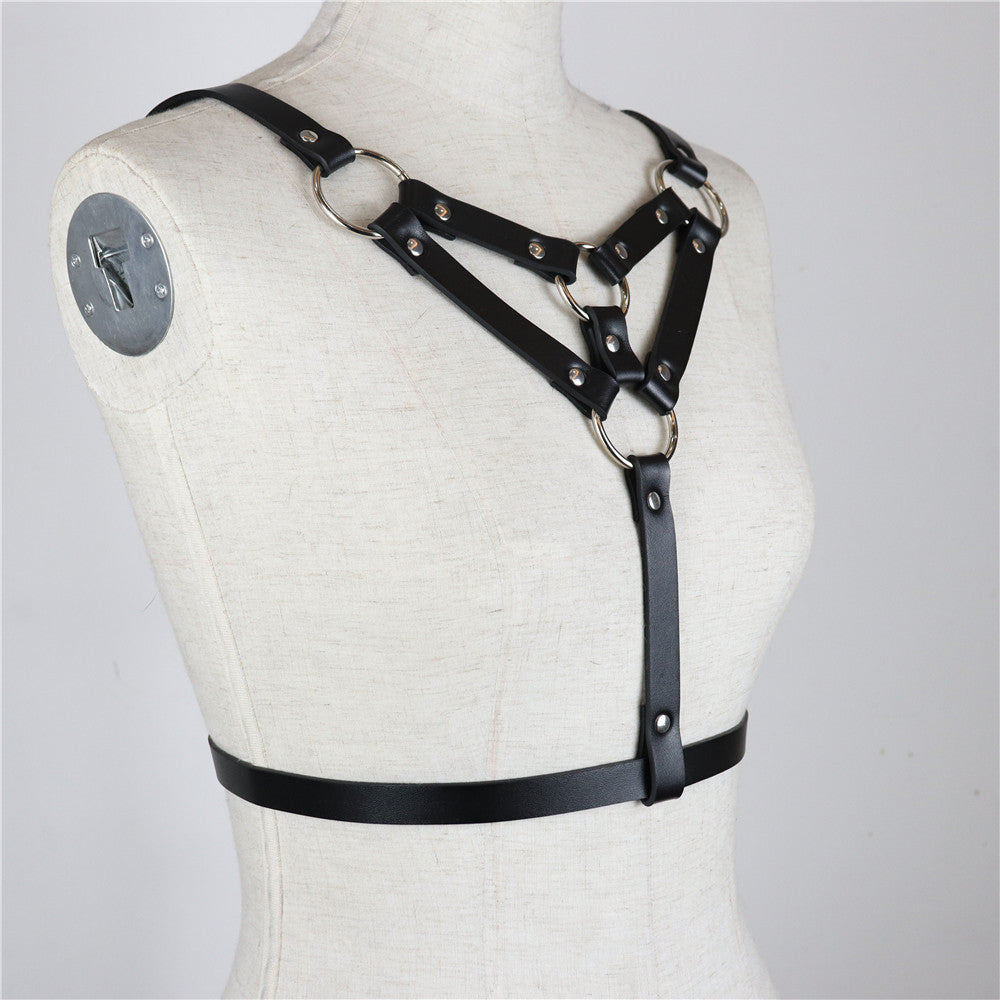 Leather Sex Gothic Harness