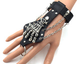 Double finger skull claw Bracelet