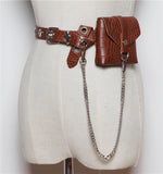 Mini waist belt Gothic Belt bag