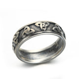 Gothic God's Eye Ring Vintage Totem Thin Ring