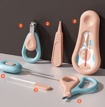 Load image into Gallery viewer, Six-Piece Baby Nail Clipper Care Set
