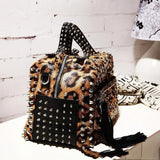 Ladies Handbag Personalized Rivet Rhinestone Shoulder Bag