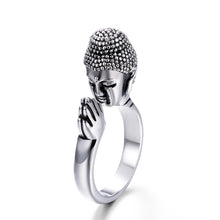 Load image into Gallery viewer, Trendy Personality Buddha Lord Three-dimensional Buddha Headn Ring
