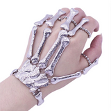 Hand Skeleton Joint Ring Bracelet Skull and Ghost Design