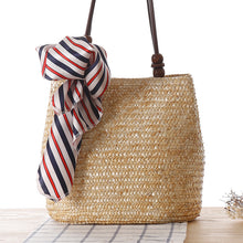 Load image into Gallery viewer, One-shoulder Straw Bag Women Bag Seaside Vacation Woven Bag Straw Bag Beach Bag
