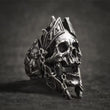 Stainless Steel Vintage Gothic Ring For Men