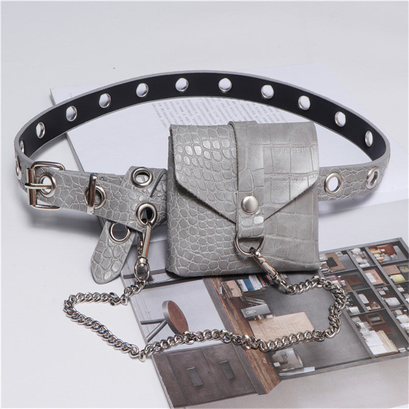 Mini waist belt Gothic Belt bag