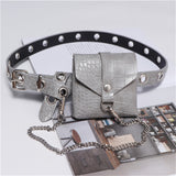 Mini waist belt Gothic Belt bag