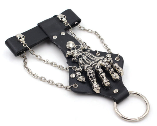 Double finger skull claw Bracelet