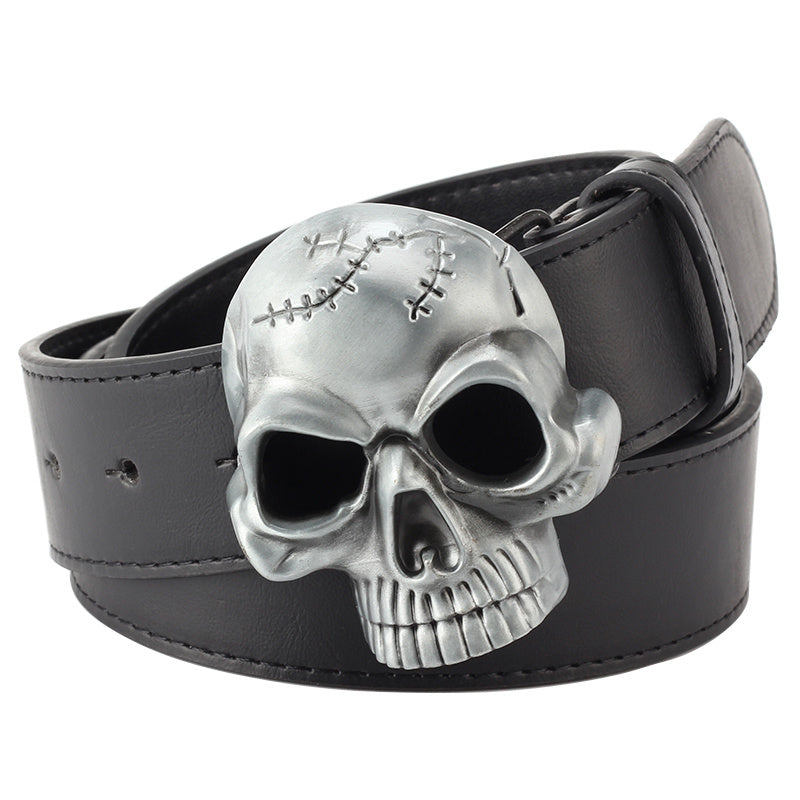 Men Gothic Belts Shantou Belt Skull Belt