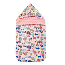 Load image into Gallery viewer, Baby Cotton Beanie Blanket Sleeping Bag
