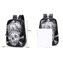 Load image into Gallery viewer, Personality Skull Creative Punk Backpack For Women
