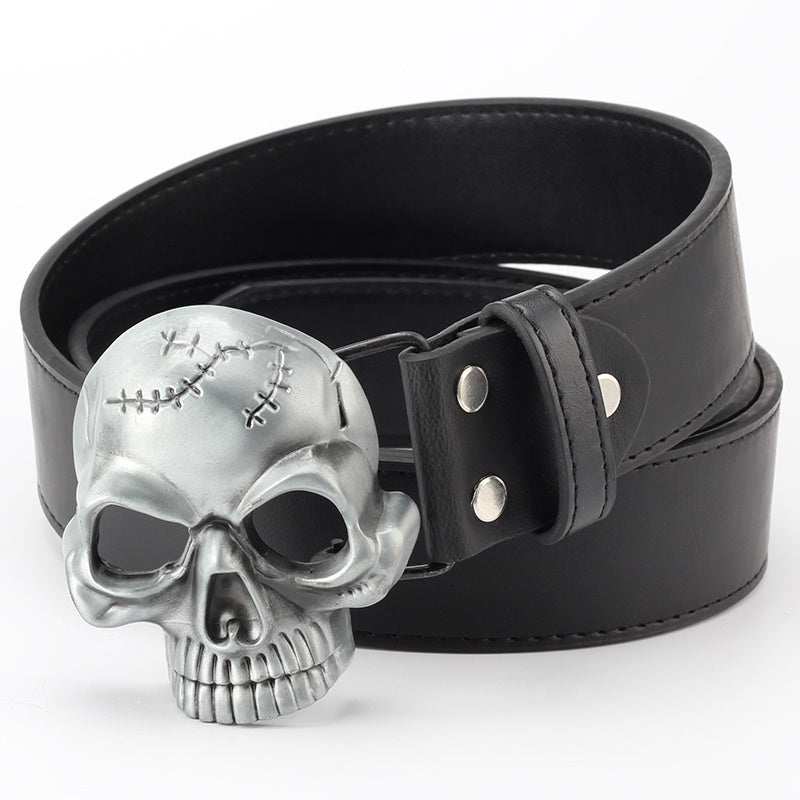 Men Gothic Belts Shantou Belt Skull Belt