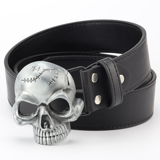 Men Gothic Belts Shantou Belt Skull Belt