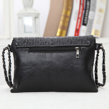 Load image into Gallery viewer, Skull Bag Embossed Chain Trend
