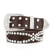 Belt Buckle Rivet Mid-heel Martin Boots