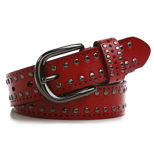 Fashion Personality Rivet Casual Belt