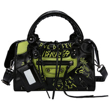 Load image into Gallery viewer, New Graffiti Personality Tassel Small Crowd Handbag Women
