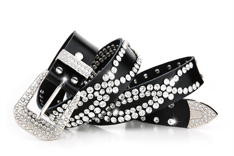 Belt Buckle Rivet Mid-heel Martin Boots