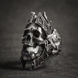 Stainless Steel Vintage Gothic Ring For Men