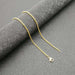 Gold Color Square Bead Chain