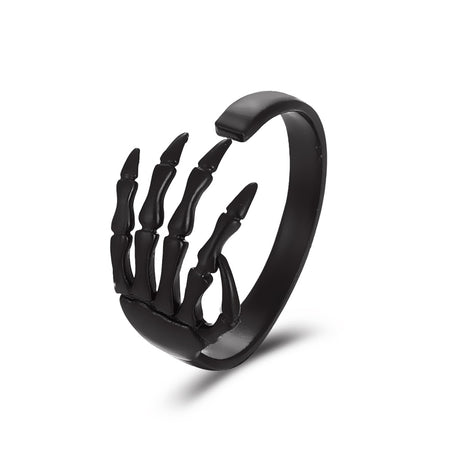 Retro Punk Gothic Vintage Open-end Hand Claw Ring