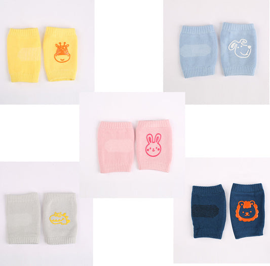 Summer Terry Baby Socks Toddler Crawling Knee Pads