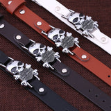 Bracelet Men's Korean Style Personality European And American Black Skull