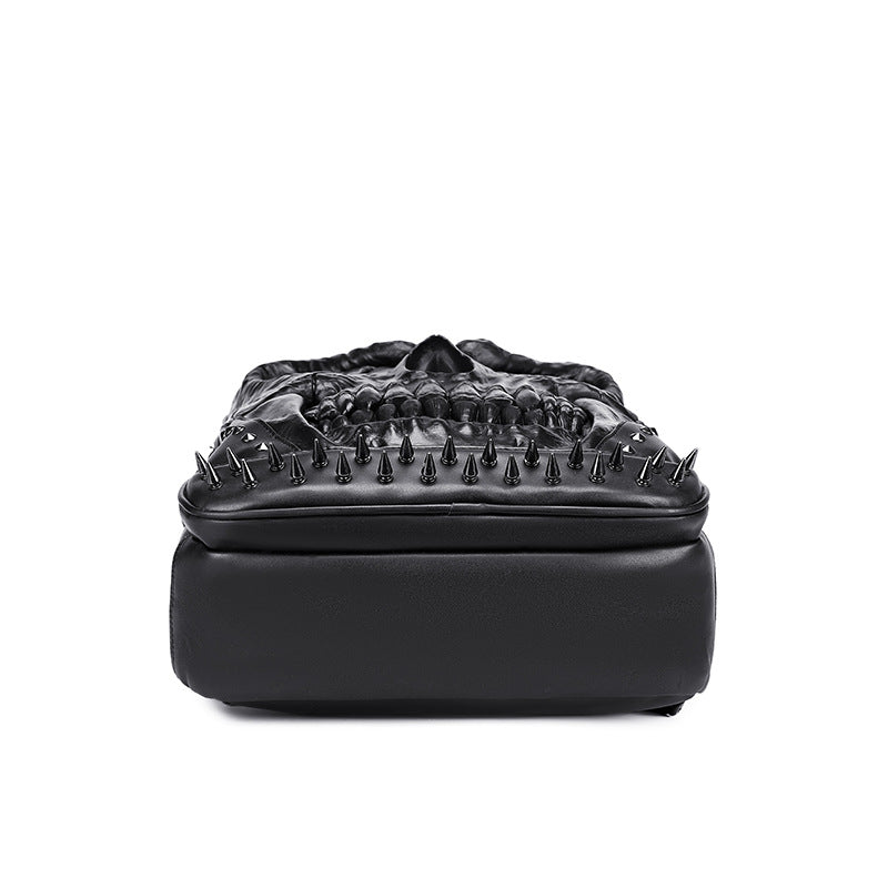 Compatible with Apple, Three-dimensional Skull European Style Big Grimace Handbag