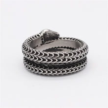 Load image into Gallery viewer, Men&#39;s And Women&#39;s Gothic Style Snake Head Ring
