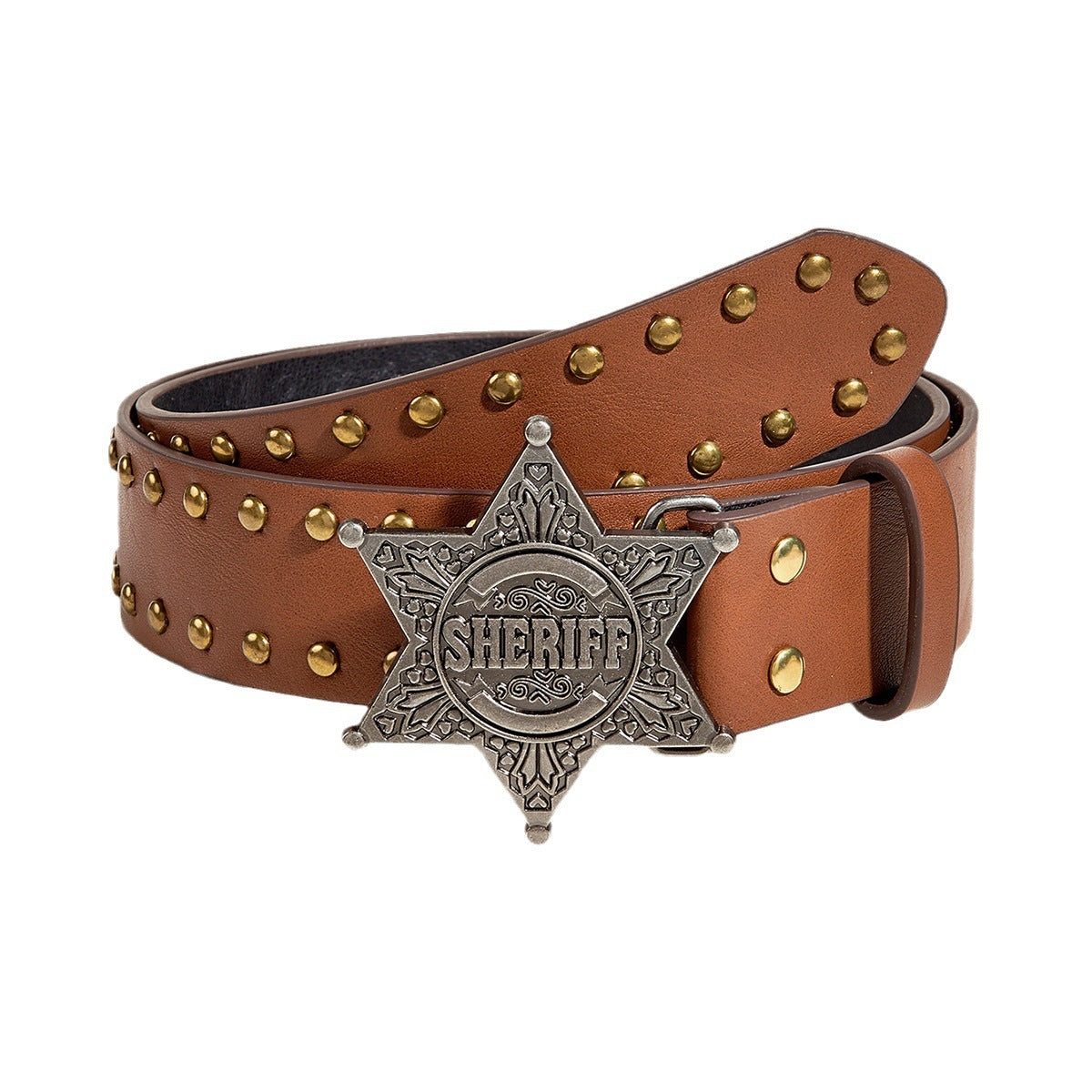 Rivet Punk Wide Belt Jeans Universal