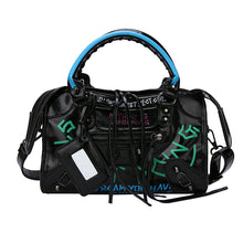 Load image into Gallery viewer, New Graffiti Personality Tassel Small Crowd Handbag Women
