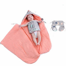 Load image into Gallery viewer, Baby Cotton Beanie Blanket Sleeping Bag
