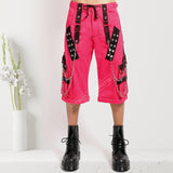 Gothic Fashion DarkStreet Pant Bondage Men Pant Alternative Punk Rock Transformer Trouser Baggy Pants