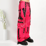 Gothic Fashion DarkStreet Pant Bondage Men Pant Alternative Punk Rock Transformer Trouser Baggy Pants