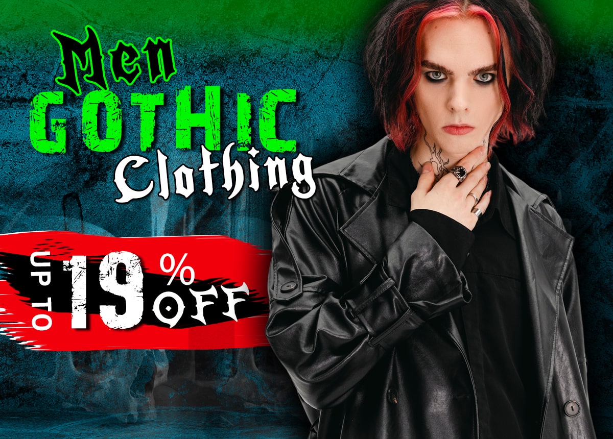 Alternative Gothic Dark Wear | Embrace Dark Aesthetic Men & Women Gothic Clothing