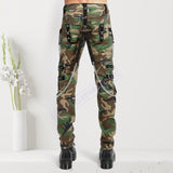 Men Gothic Trouser Fashion Pant Tripp NYC No Excuses Pants Camouflage Style Pant Bondage Straps Pant