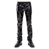 Men SHINY Pant Five Pocket Pant SHINY VINYL Punk EMO PVC Pants Rocker Men Gothic Pant - Alternative Gothic Dark Wear | Embrace Dark Aesthetic Men & Women Gothic Clothing