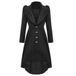 Women Gothic Dark In Love Lamentia Coat Women Long Coat Woolen-Feel Fabric Ladies Long Coat