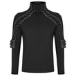 Mens Armour Top Gothic Shirt Axiom Shirt - Alternative Gothic Dark Wear | Embrace Dark Aesthetic Men & Women Gothic Clothing