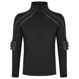 Mens Armour Top Gothic Shirt Axiom Shirt - Alternative Gothic Dark Wear | Embrace Dark Aesthetic Men & Women Gothic Clothing